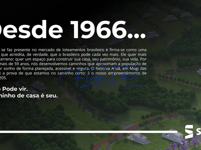 #951 - Terreno em condomínio para Venda em Mogi das Cruzes - SP - 2